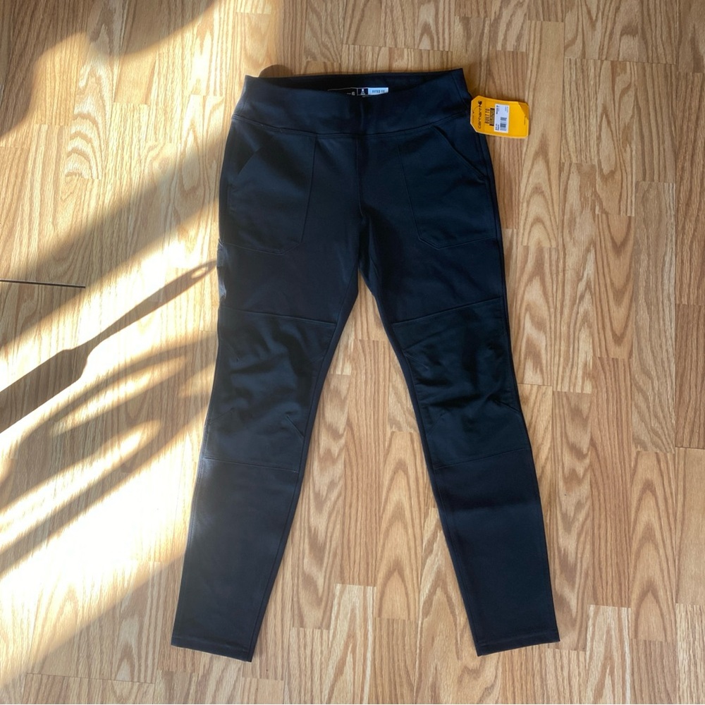 Carhartt Force Fitted Midweight Utility Leggings In Black Medium (8-10) NWT